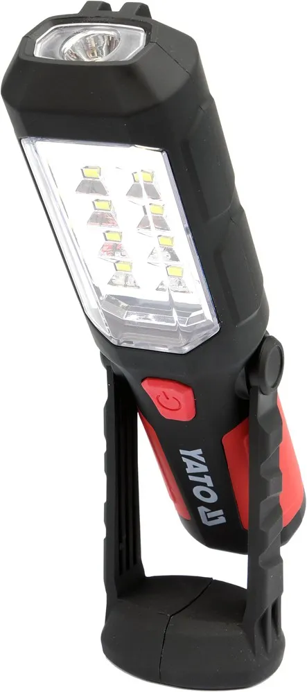 Latarka Warsztatowa 2w1 LED Magnet 3XAA YATO