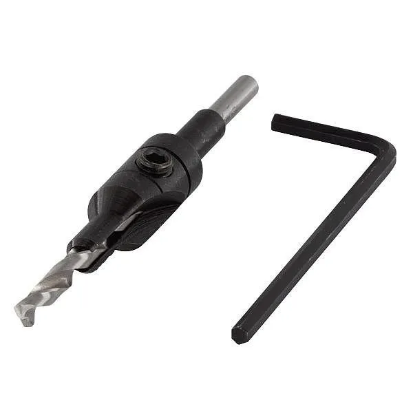 Nawiertak Z Fazownikiem 5mm Dla Wkrętów Do 3.5mm WOLFCRAFT