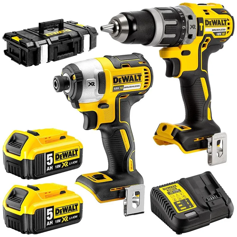 Zestaw Narzędzi DCD796+DCF887 2*5,0AH DEWALT