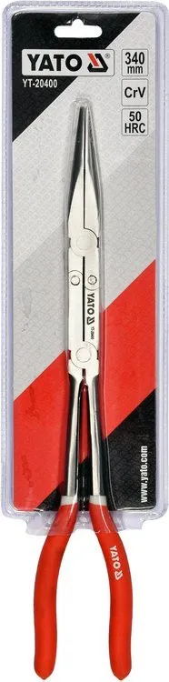 Szczypce Wydłużone Proste 2 Przeguby 340mm YATO