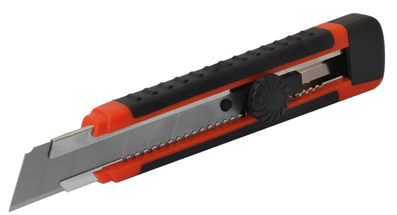 Nóż Z Ostrzem Łamanym 25mm Rubber EPM