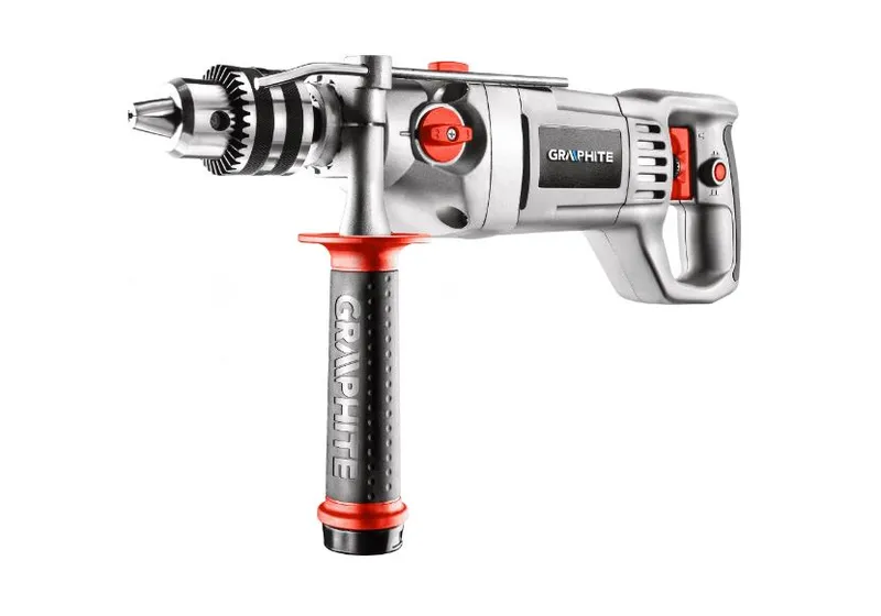 Wiertarka Udarowa Dwubiegowa 1050W Uchwyt 16mm GRAPHITE