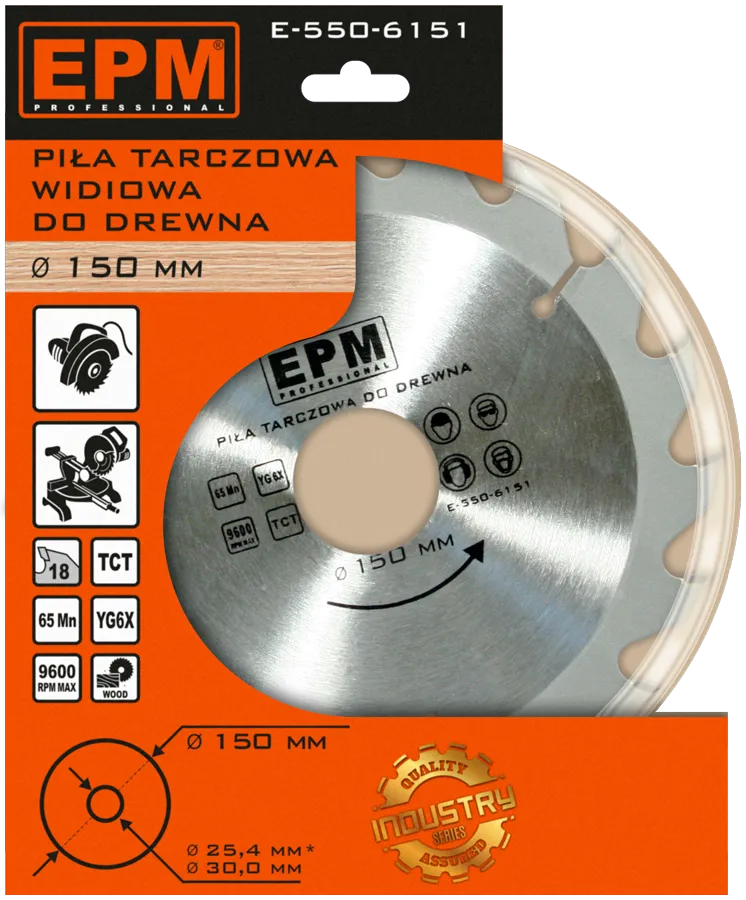 Piła Spiekowa 150mm 18 Zębów EPM
