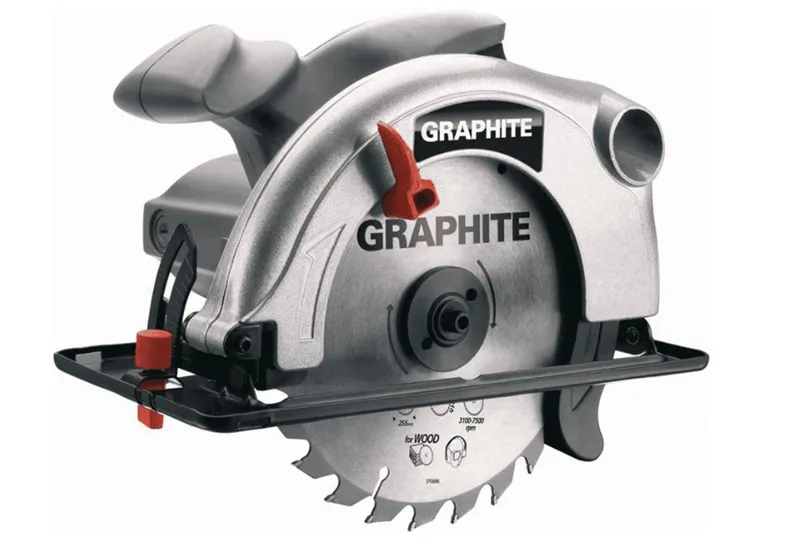 Pilarka Tarczowa 1200W 185mm Głębokość Cięcia 65mm GRAPHITE