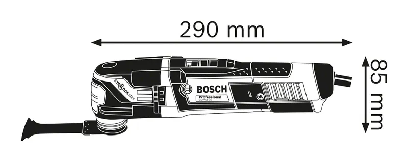 Narzędzie Wielofunkcyjne Gop 55-36 550W BOSCH
