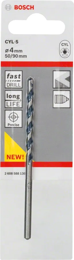 Wiertło Do Granitu CYL-5 4*50*90MM BOSCH