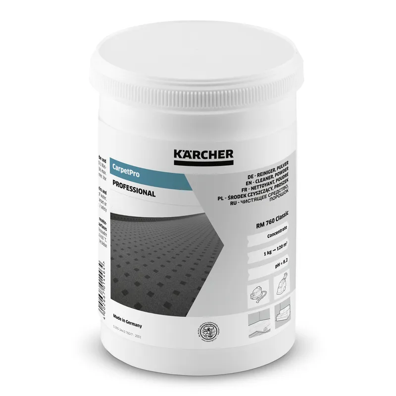 Środek Czyszczący Dywany–rm 760 Proszek 0,8 kg KARCHER