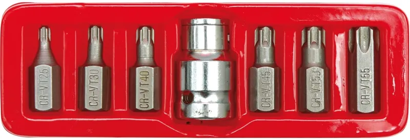 Zestaw Bitów Torx T25-T50 7 Sztuk VOREL