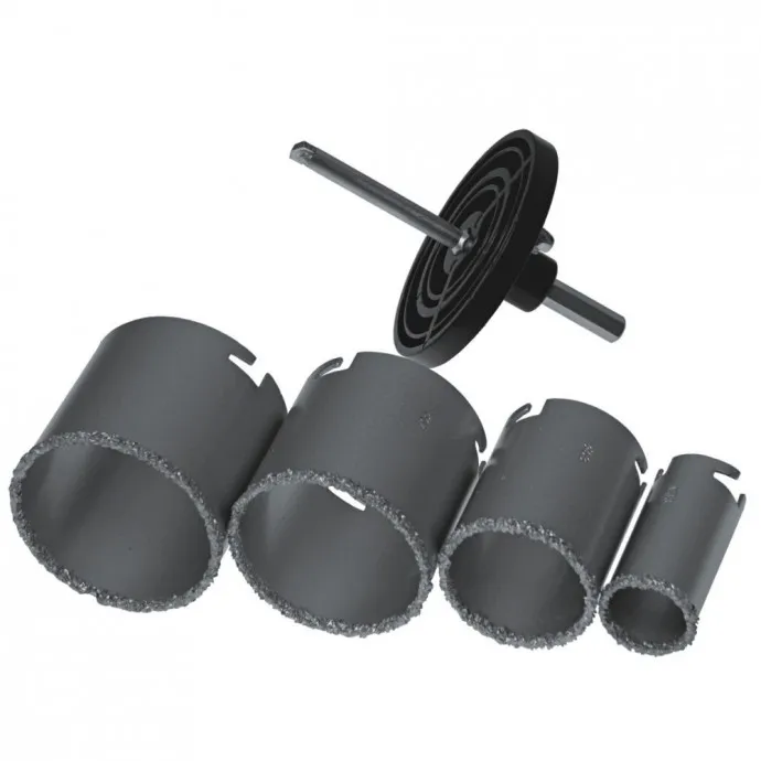 Koronki Z Nasypem Wolframowym 33,53,63,73MM DEDRA