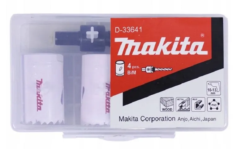 Mini Zestaw Otwornic 22,25,29,32MM MAKITA