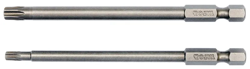 Bit, Grot Długi Torx Secur 2 SZT.T20*100MM T30*100MM YATO