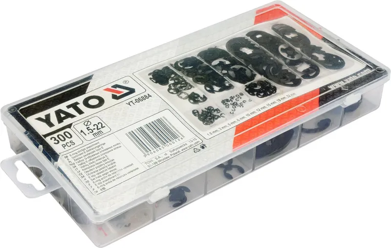 Zestaw Zawleczek Typu E Mix 300 szt. YATO