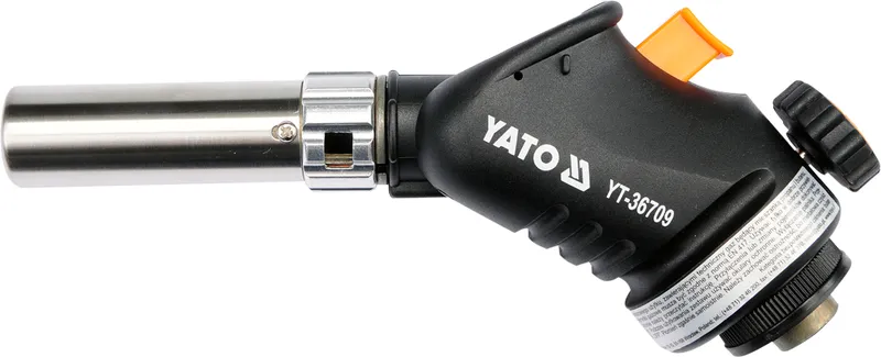 Palnik Gazowy Z Zapłonem Piezo O Mocy 1.28kW YATO