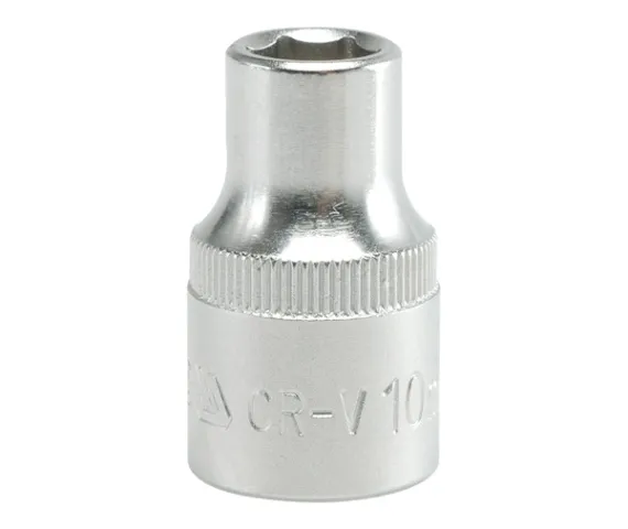 Nasadka Krótka 6-KĄTNA Chromowana 1/2'' 10mm YATO