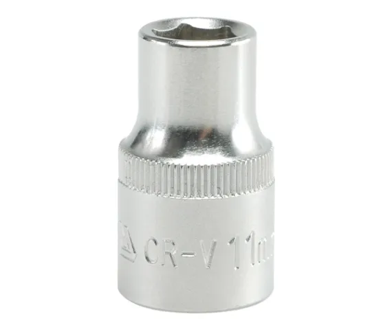 Nasadka Krótka 6-KĄTNA Chromowana 1/2'' 11mm YATO
