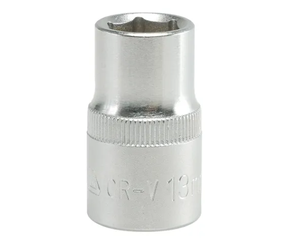 Nasadka Krótka 6-KĄTNA Chromowana 1/2'' 13mm YATO