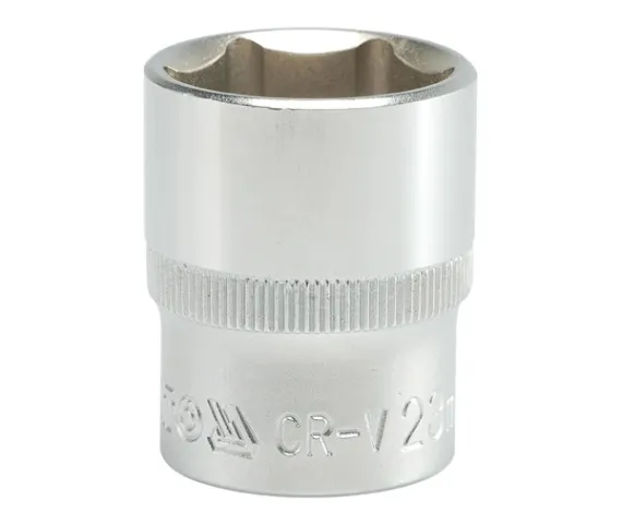 Nasadka Krótka 6-KĄTNA Chromowana 1/2'' 23mm YATO