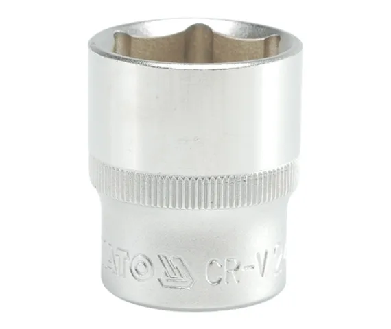 Nasadka Krótka 6-KĄTNA Chromowana 1/2'' 24mm YATO
