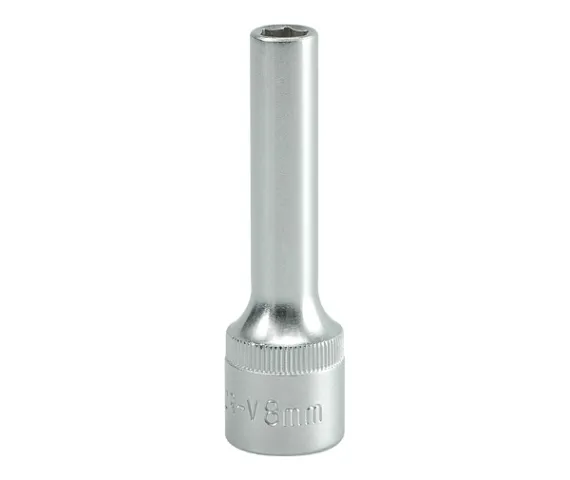 Nasadka Długa 6-KĄTNA Chromowana 1/2'' 8mm YATO