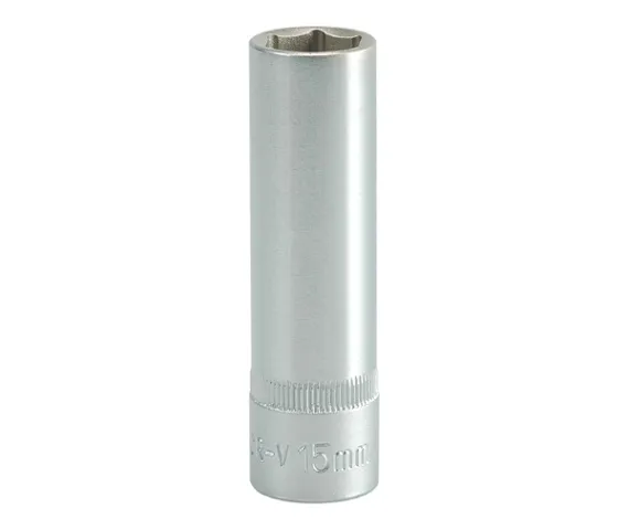 Nasadka Długa 6-KĄTNA Chromowana 1/2'' 15mm YATO
