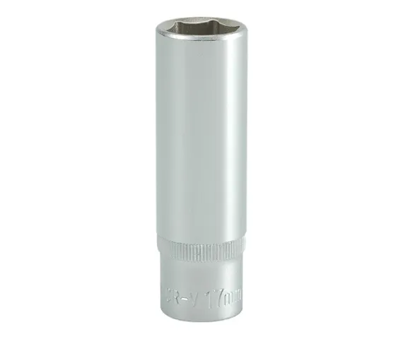 Nasadka Długa 6-KĄTNA Chromowana 1/2'' 17mm YATO