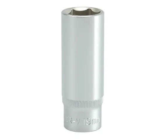 Nasadka Długa 6-KĄTNA Chromowana 1/2'' 19mm YATO