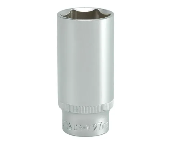 Nasadka Długa 6-KĄTNA Chromowana 1/2'' 27mm YATO