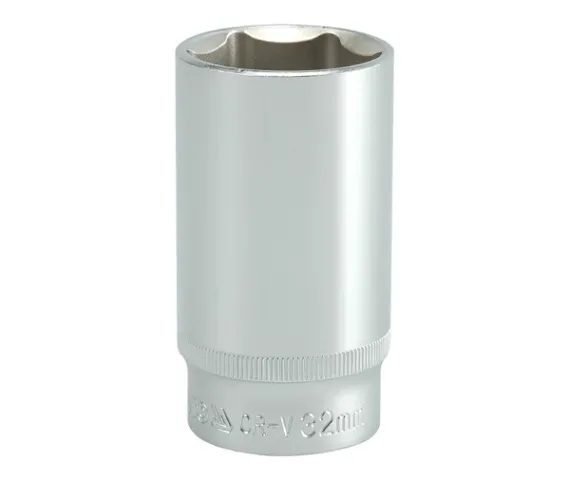 Nasadka Długa 6-KĄTNA Chromowana 1/2'' 32mm YATO