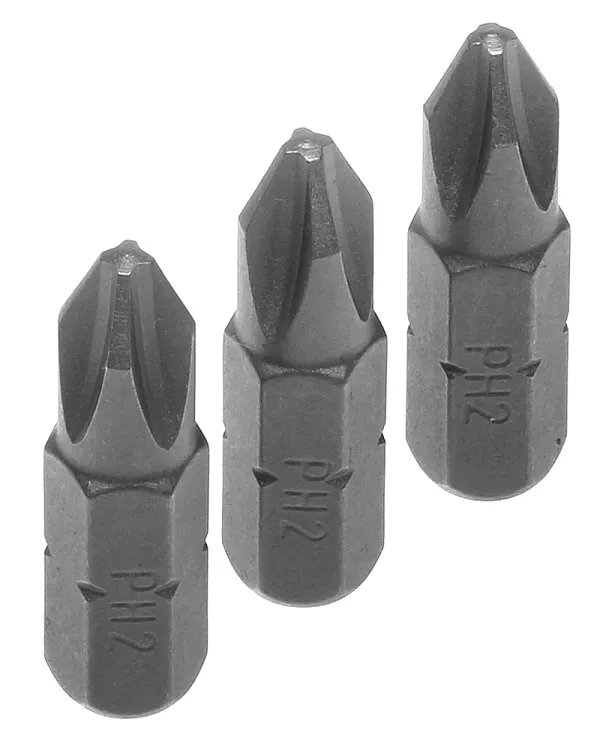 Końcówka, Bit Uchwyt 6-KĄT 1/4 3 Sztuki PH2/25MM STANLEY