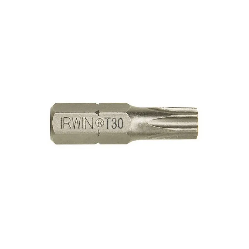 Grot, Bit, Końcówka Typu Torx 1/4' 25mm 10 szt. T30 IRWIN