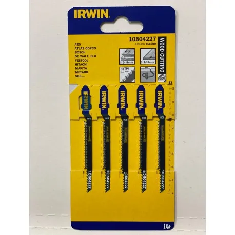 Brzeszczot Do Drewna Do Wyrzynarki Komplet 5SZTUK Typ T119BO IRWIN