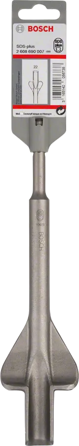 Dłuto Bruzdownik Sds+ Skrzydełkowe/Kanałowe 22*250MM BOSCH