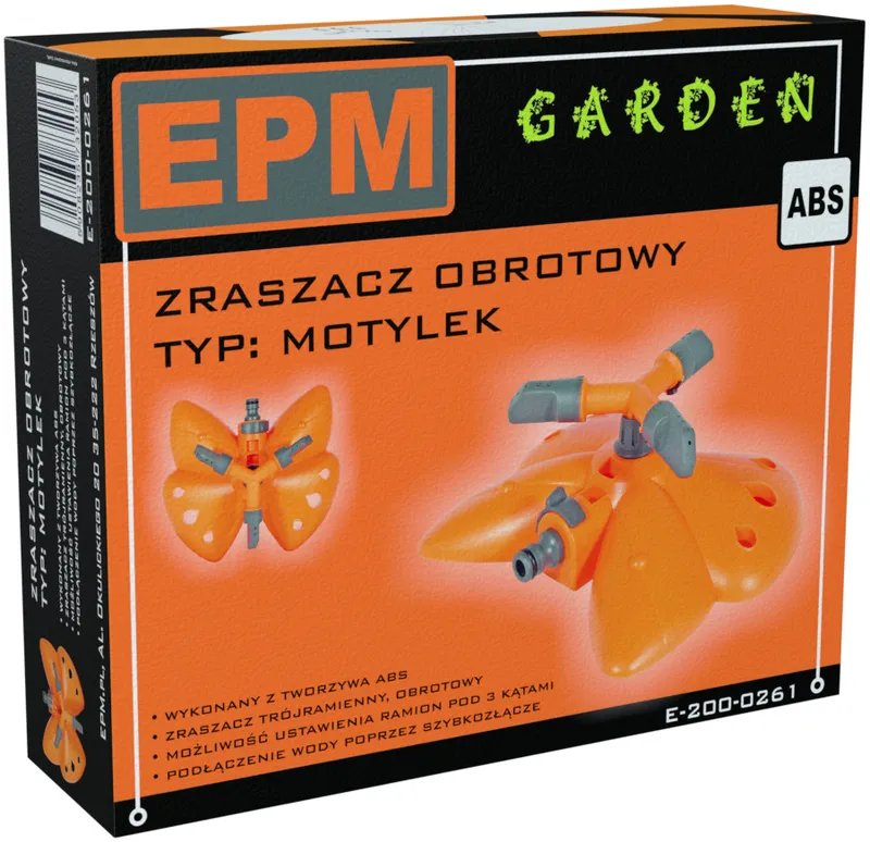 Zraszacz Obrotowy Typ Motylek EPM