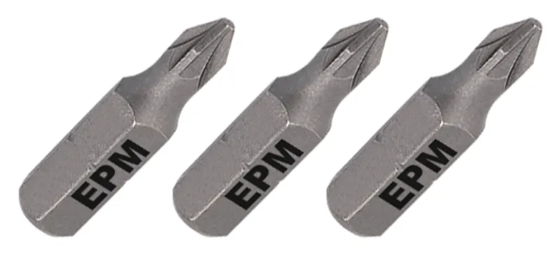 Grot, Bit, Końcówka Do Wkrętarki 25mm 3 szt. PZ1 EPM