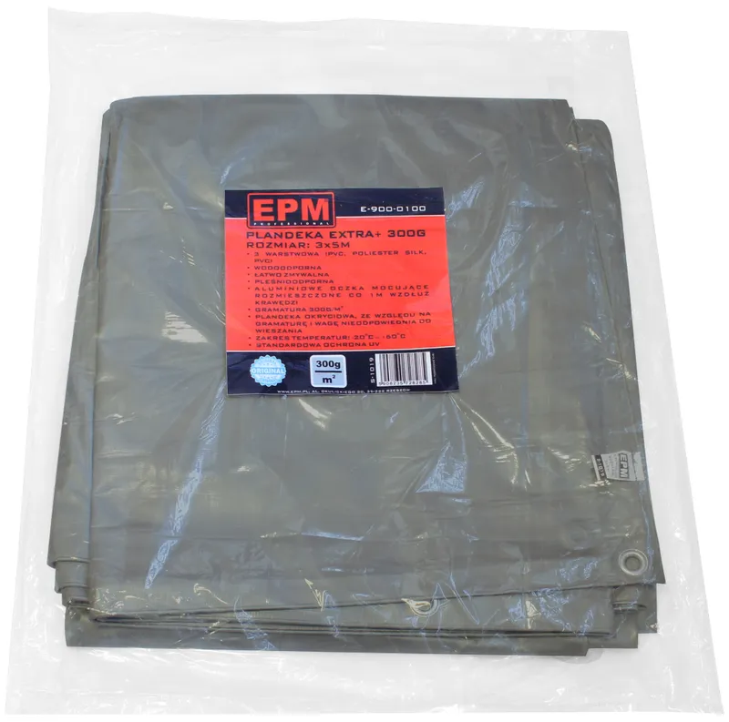 Plandeka Extra+ 300g/m² 3*5M EPM