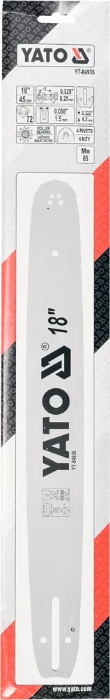 Prowadnica Łańcucha Do Pilarek 18'' 325U YATO