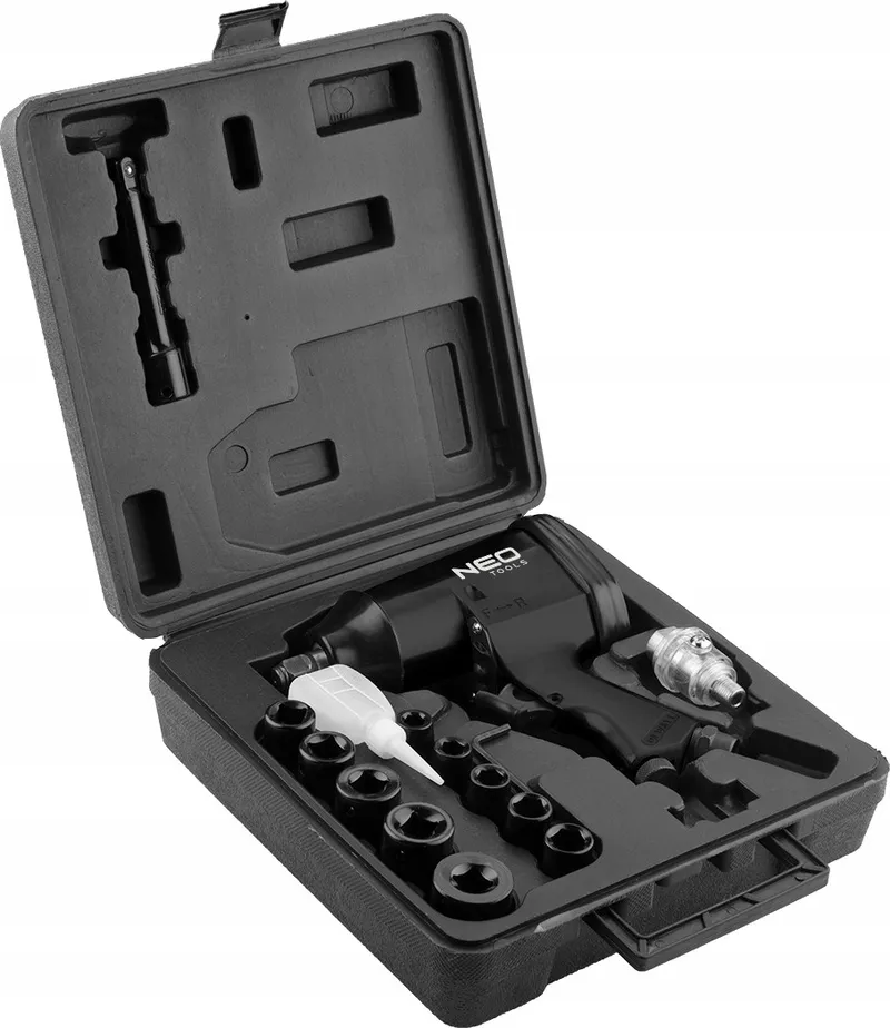 Pneumatyczny Klucz Udarowy 1/2'' 320NM + Nasadki NEO