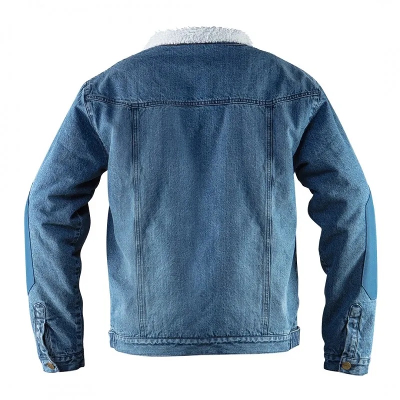 Kurtka Jeansowa Ocieplana Denim Rozm.. XL NEO
