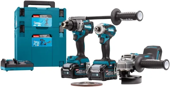 Zestaw Combo 40V Xgt DF001G+TD001G+GA005G 2*4.0AH Makpac MAKITA