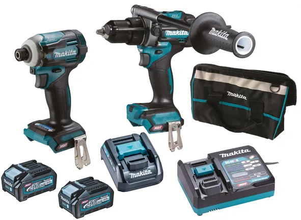 Zestaw Combo 40V Xgt HP001G+TD001G 2*4.0AH Torba MAKITA