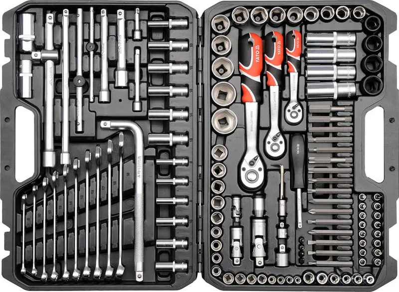 Zestaw Narzędziowy XL 1/2''128 Sztuk YATO