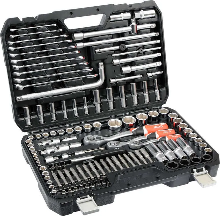 Zestaw Narzędziowy XL 1/2''128 Sztuk YATO