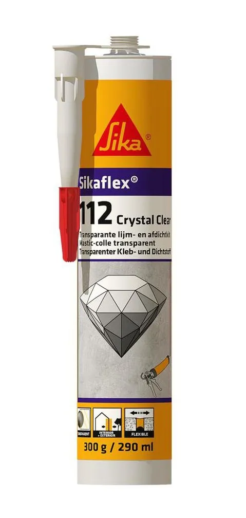 Klej Montażowy Uszczelniający SIKAFLEX-112 Bezbarwny 290ml