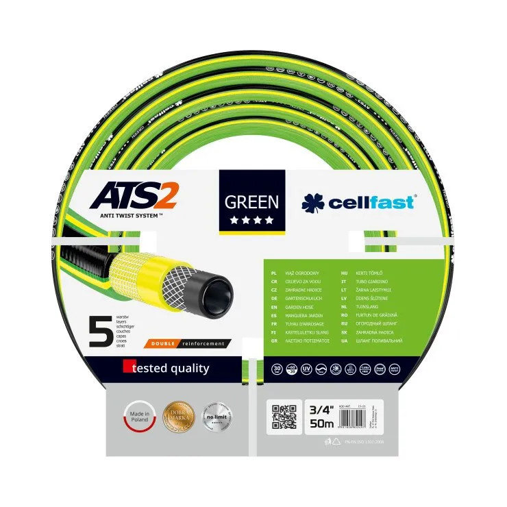 Wąż Ogrodowy Green Ats 3/4 50mb CELL-FAST