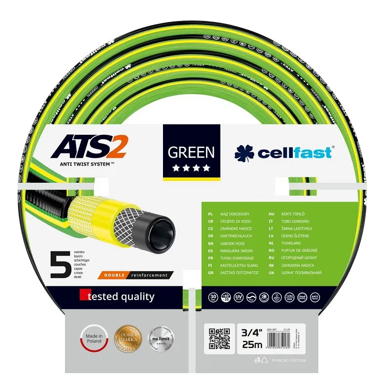 Wąż Ogrodowy Green Ats 3/4 25mb CELL-FAST