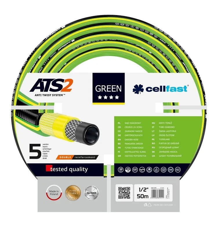 Wąż Ogrodowy Green Ats 1/2 50mb CELL-FAST