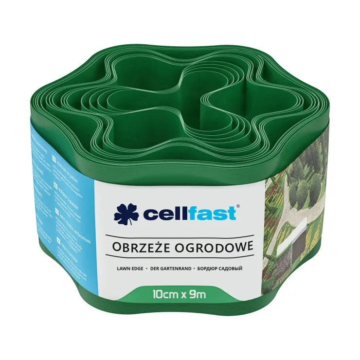 Obrzeże Ogrodowe 10CM*9M CELL-FAST - Zielone