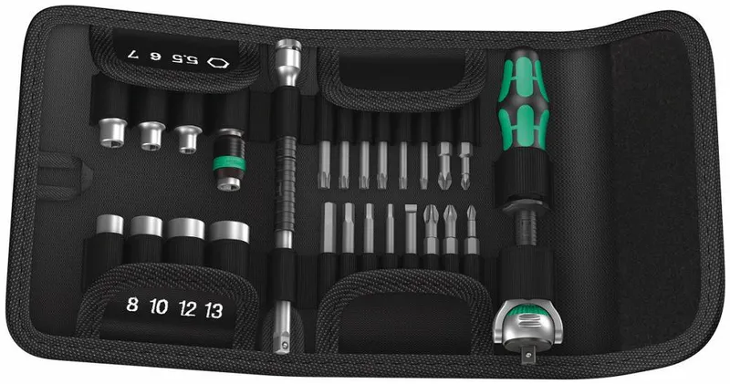 Zestaw Wkrętaków+nasadki Kraftform Kompakt 1/4' Zyklop 26 Cz. WERA