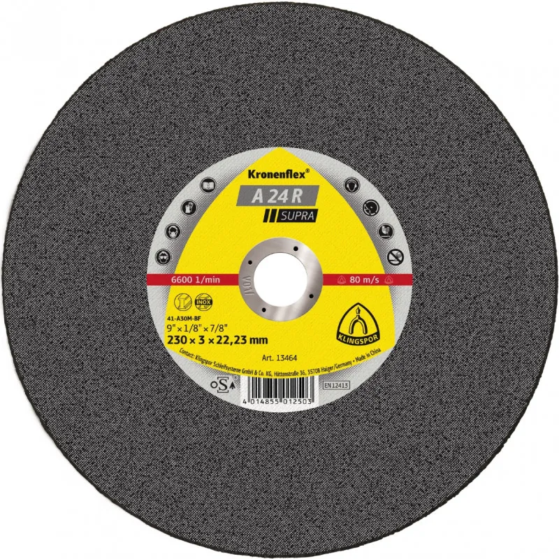 Tarcza Płaska A24R T1A 400*4.5*32 292932 KLINGSPOR