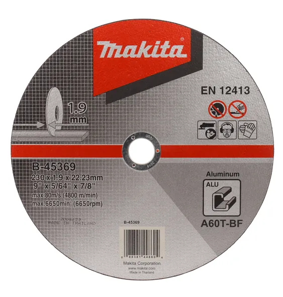 Tarcza Tnaca Do Aluminium 230*1,9MM MAKITA